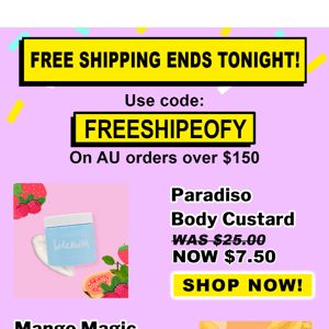 FREE SHIPPING DEALS UDPATED
