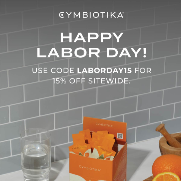 Labor Day Sale Is (Almost) Over!