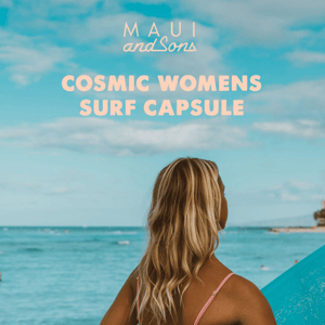 Womens Cosmic Surf Capsule  🌺