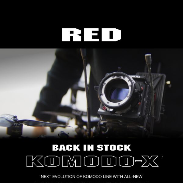 KOMODO-X Back In Stock and Jackson Wild Awards Playlist