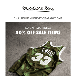 Mitchell and hot sale ness clearance