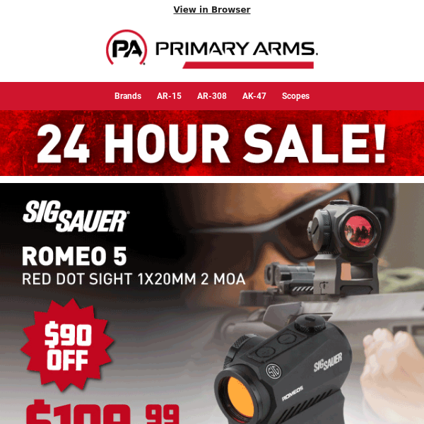 24Hrs ONLY! ⏰ $109.99 SIG ROMEO5