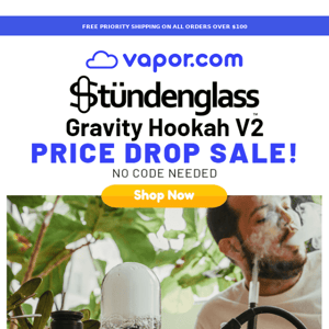 Price Drop Alert: Stundenglass Glass Gravity Infuser v2
