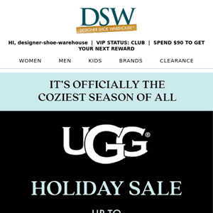 UGG holiday sale ends today (!)