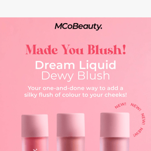 Hello NEW Dream Liquid Dewy Blush 💕