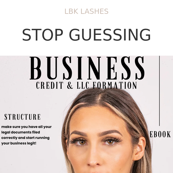 NEW EBOOKS stop guessing how to run your business!