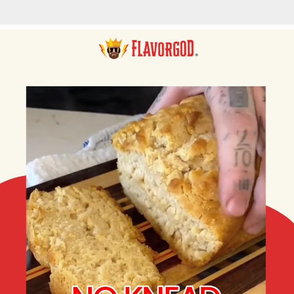 No Knead Beer Bread 🍞