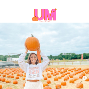 ALL Pumpkin & PSL Items 20% OFF!🎃 Checkout Code: Pump20