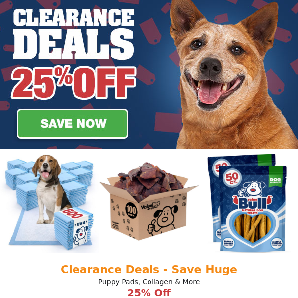 Clearance Deals > 25% Off