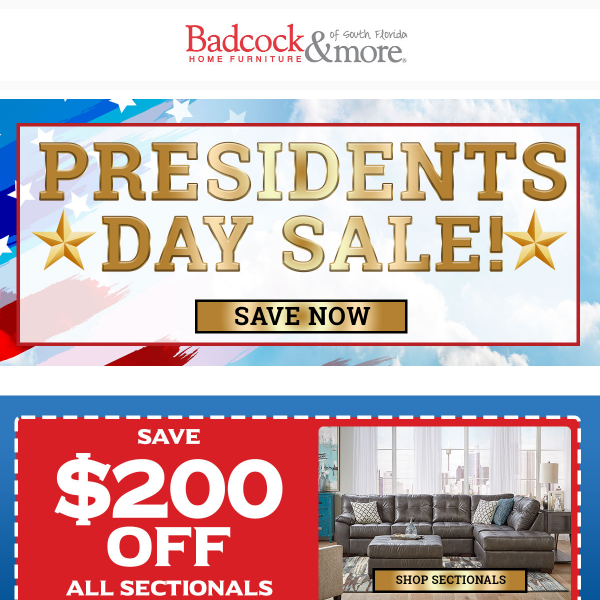 Early Access to Our Presidents Day Sale!