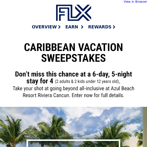 🏖️ REMINDER: Cancun vacation is up for grabs!