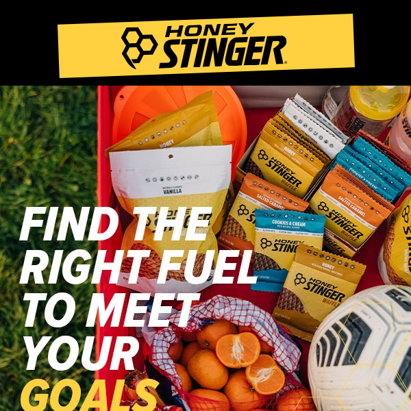 Find the right fuel to meet your goals 💪