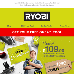 Shop DIY Starter Kits & Find Out How You Can Get A ONE+ Tool for FREE… 🎁
