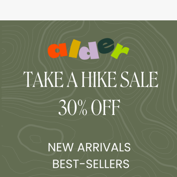 30% OFF SITEWIDE
