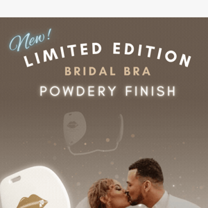 Introducing our NEW limited edition Bridal Bra! 🤍