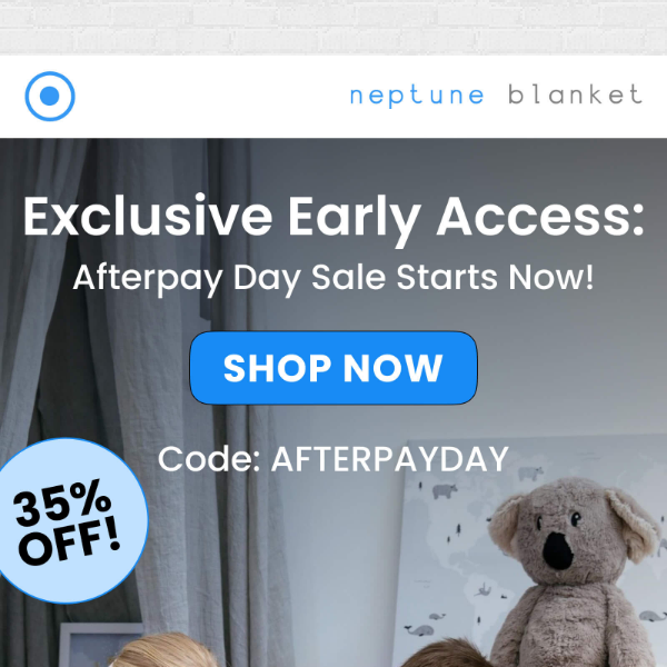 Early Access | Afterpay Day Sale is LIVE! 👉