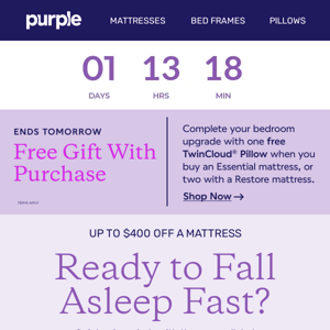 98% of Customers Would Shop Purple Again