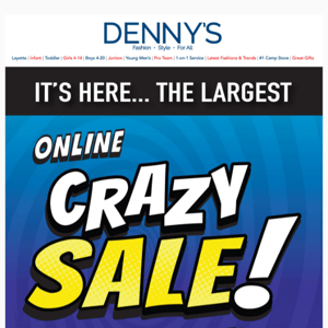 🤪Save On 1000’s Of Crazy Sale Items All Weekend Long!