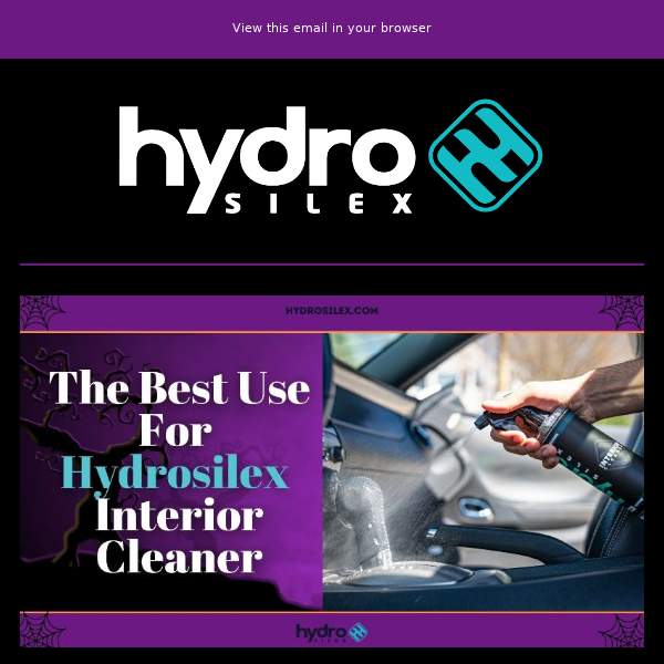 Benefits of applying Hydrosilex Interior Cleaner