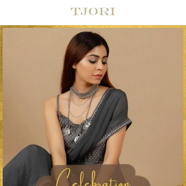 Join Tjori's Exciting Celebration Sale! 🥳