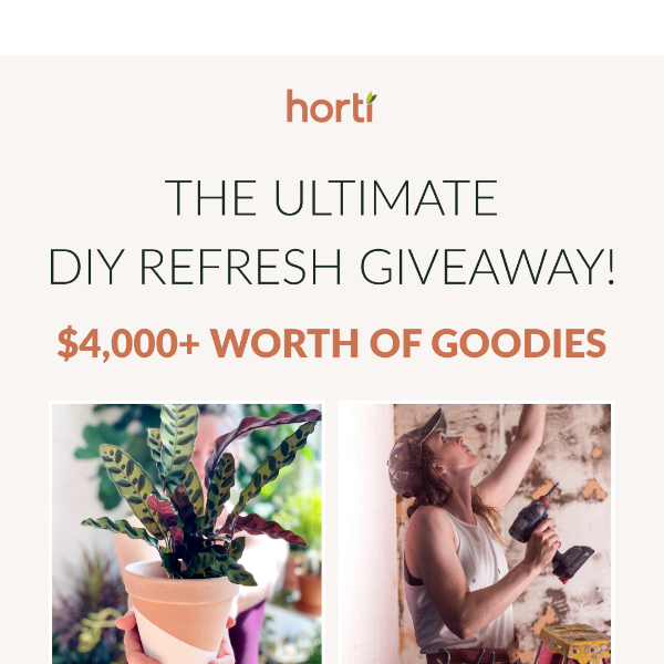 The Ultimate DIY Room Refresh Giveaway🌱🛠️