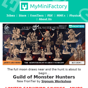 Guild of Monster Hunters now live! ⚔️