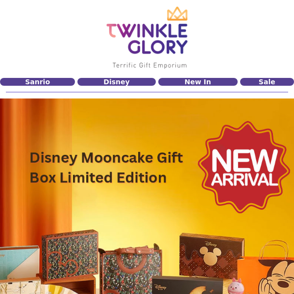 New Arrivals | Disney Mooncake Gift Box Limited Edition
