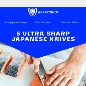 5 Ultra Sharp Japanese Knives