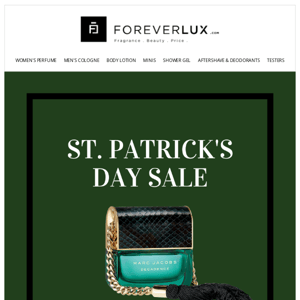 St. Patrick’s Day SAVINGS