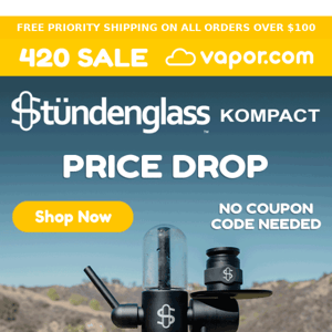 Stundenglass Kompact Price Drop!
