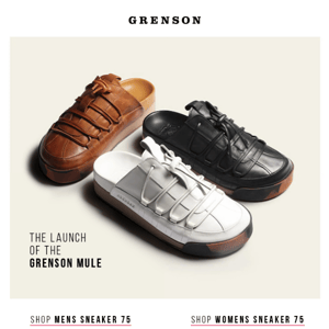 The Launch of The Grenson Mule