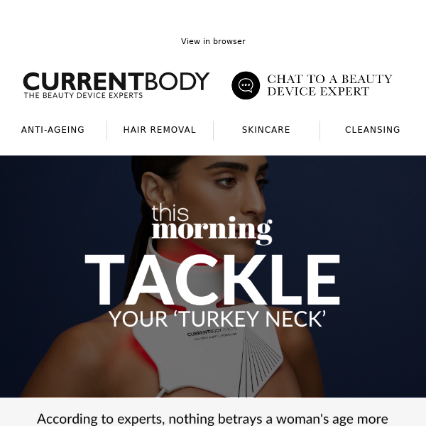 Treat 'Turkey Neck' with these devices