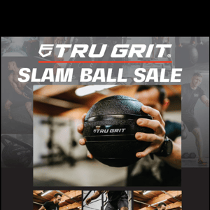 Weekend Flash Sale - 50% off Slam Balls!