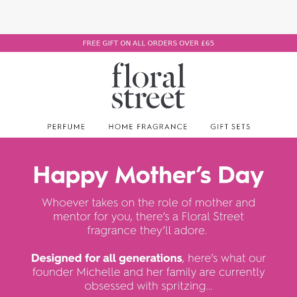 Happy Mother's Day from Floral Street 💗