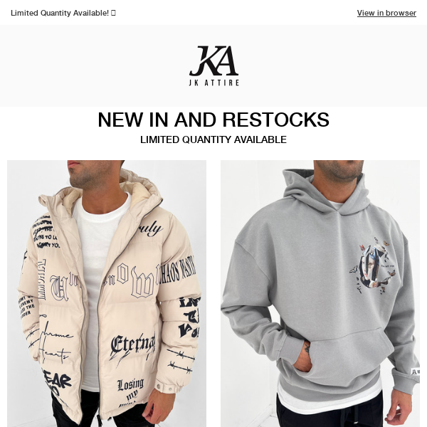 NEW ARRIVALS + JACKET RESTOCK 😲