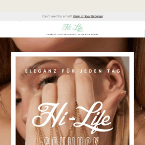 "🌟 Erlebe Luxus im Alltag: "HI-LIFE SCHMUCK" Perfekt für jeden Tag!