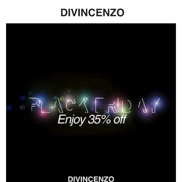 35% OFF, la miglior selezione per il tuo Black Friday 🖤