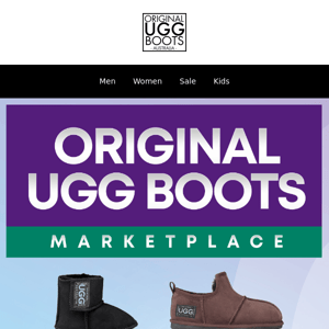 Plenty more items added! Save BIG on everything UGG. Grab a bargain for Xmas today.