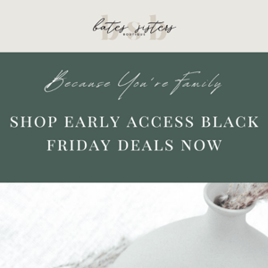 Black Friday SALES ARE HERE🎅🏼🎄 (and won't last long)