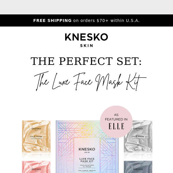 Can't Decide? Explore the Luxe Face Mask Kit