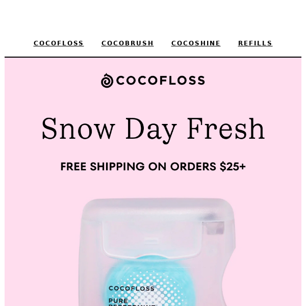 3 Cocofloss = free shipping