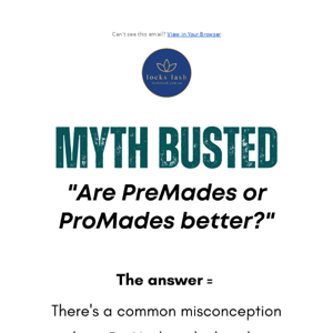 😱 Pre-Mades & Pro-Mades = MYTH BUSTED!