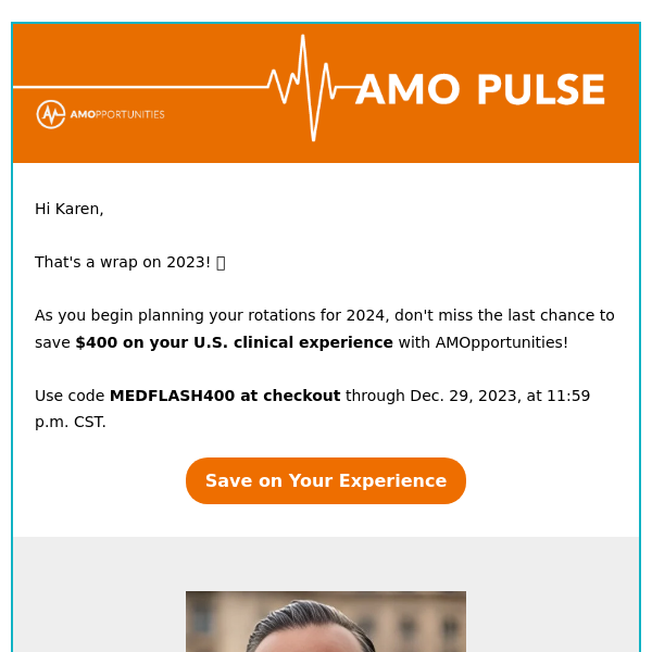 In December's AMO Pulse: Get Ready for 2024! 🎆