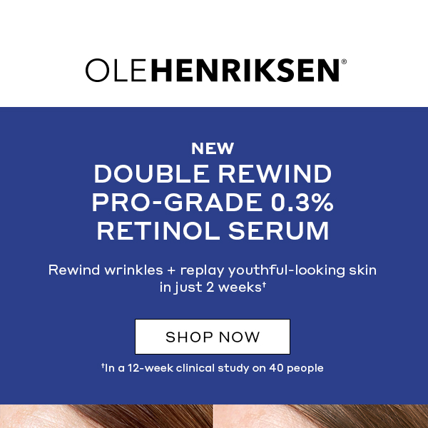Easily add our NEW retinol to your routine