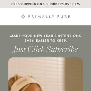 Make your new year’s intentions easier to keep: just click subscribe.