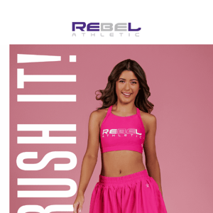 SHE REBEL - Shiny Barbie Hot Pink Sports Bra – She Rebel Fitwear