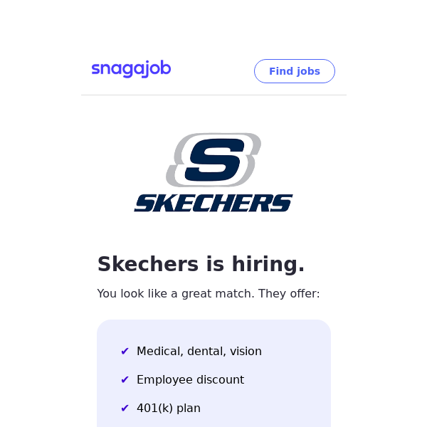 Skechers is Hiring Near You