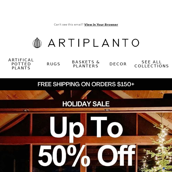 🌿Unwrap Up to 50% Off With Our Holiday Sale Artiplanto