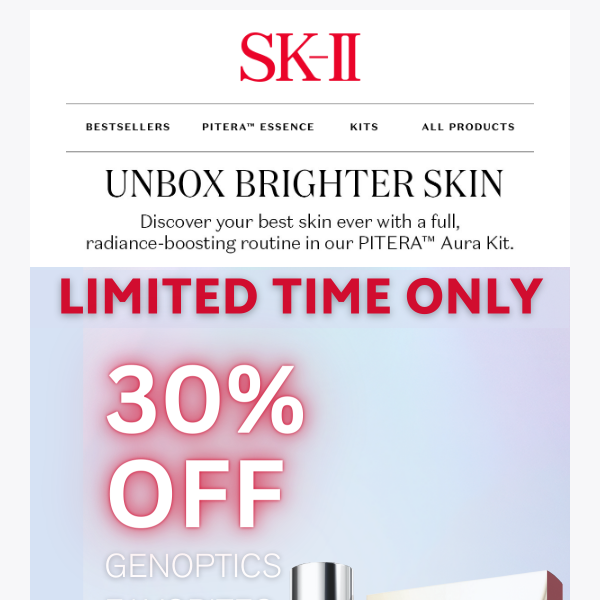 Don't miss out on SK-II's best offer yet! 🙌