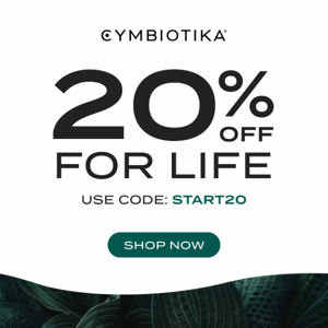 Want 20% off for life?